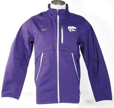 Nike Kansas State Therma Fit Zip Front Bonded Collegiate Purple Jacket Mens NWT - £79.92 GBP