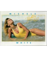 MICHELE WHITE 1992 PORTFOLIO TRADING CARD # 4 - £1.36 GBP