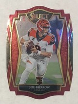 2020 Panini Select - Premier Level Red Prizm Die-Cut #146 Joe Burrow (RC) - $32.55