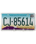 2000&#39;s Arizona License Plate - CJ-85614 - Grand Canyon State-Desert Land... - £10.30 GBP