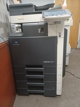 Konica Minolta Bizhub C360 Copier Printer Scanner Fax with 4 trays  - $2,999.00