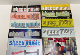 Sheet Music Magazine | Lot of 7 - 1984 Greatest Hits from the Silver Screen - £20.98 GBP