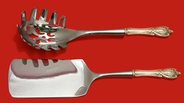 Monticello by Lunt Sterling Silver Italian Server Set 2pc HHWS  Custom - £149.21 GBP