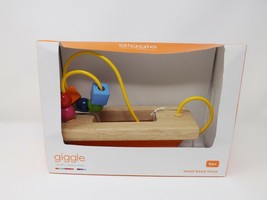 Manhattan Toy Giggle Wooden Bead Maze Run Baby Activity Toy - New - £17.88 GBP