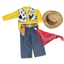 Disney Store Infant Sz 18-24 Month Toy Story Woody Baby Costume Set Includes Hat - £31.45 GBP