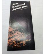 Vintage New England Aquarium Boston Massachusetts Brochure - $37.46 CAD