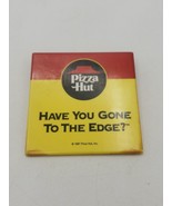 Vintage 90s 1997 Employee Pizza Hut Pin Button Have You Gone To The Edge... - €13,04 EUR