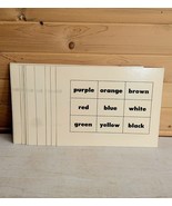 Vintage Bead Organization Template For Crafts Jewelry Lot of 19 - $20.74