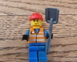 LEGO City Airport Worker Minifigure with Shovel - £2.97 GBP