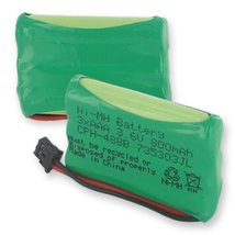 800mA, 3.6V Replacement NiMH Battery for Radio Shack 23961 Cordless Phon... - £7.83 GBP