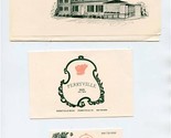 Perryville Inn Perryville New Jersey Birth Announcement and Cards 1989 - £21.92 GBP