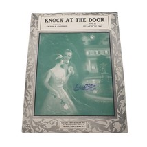 Vintage Sheet Music 1924 Knock At The Door Piano Voice - £7.94 GBP