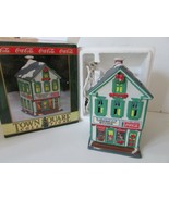 COCA COLA BRAND TOWN SQUARE LIGHTED VILLAGE BLDG MCMAHON&#39;S GENERAL STORE... - $31.76 CAD