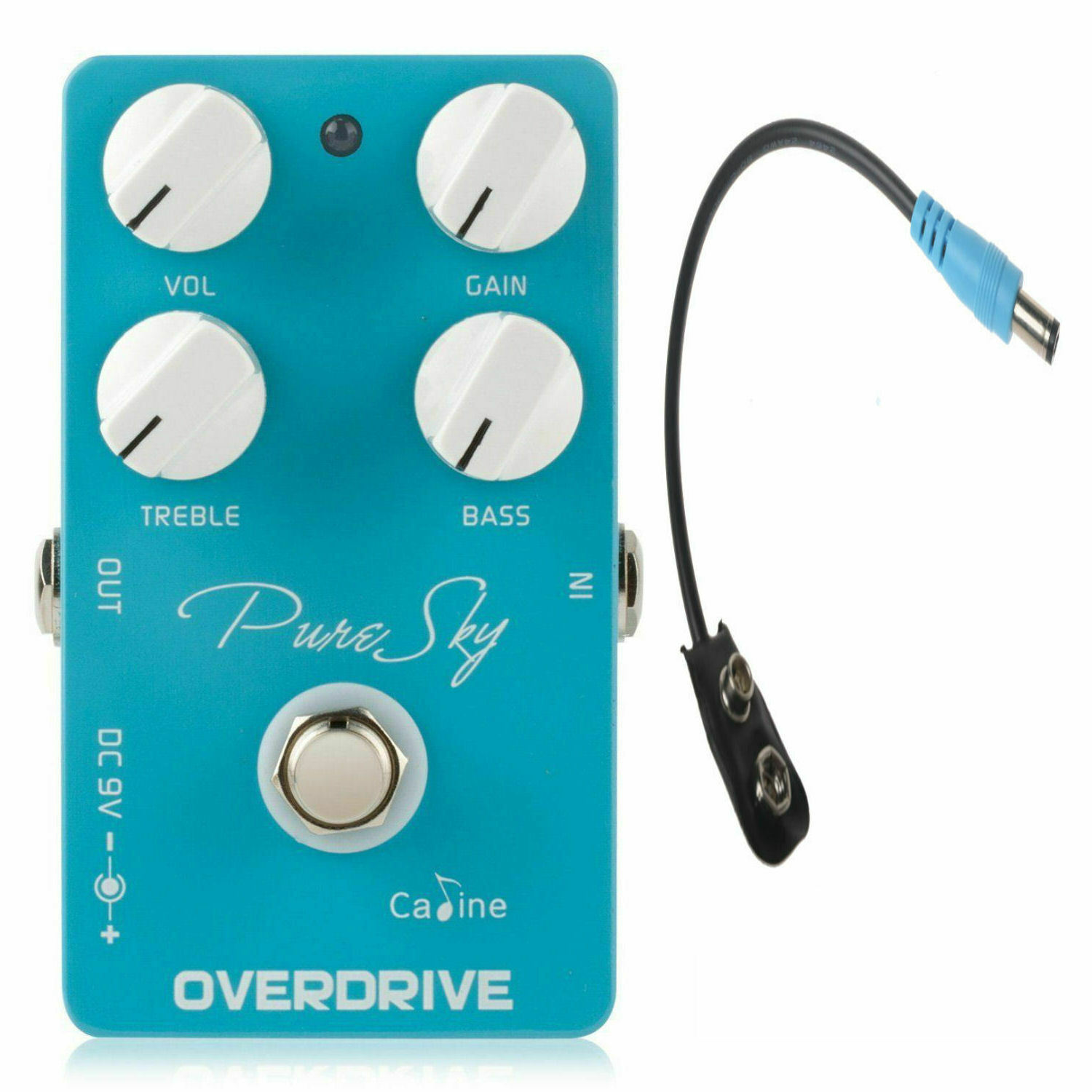 Caline CP-12 Pure Sky Overdrive Guitar Effect Pedal Pure Clean Overdrive New - $29.80