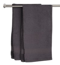 Pre-Shrunk Pre-Washed Softened Organic Hemp Terry Cloth Towel, 500 GSM (Dark Gre - £16.91 GBP
