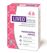 Liveo Intime, 14 capsules - restores and maintains the balance of vaginal microf - £35.96 GBP