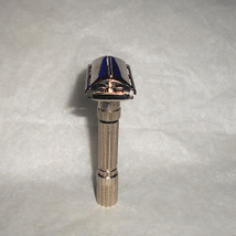 Gillette Fat Boy Razor TTO Adjustable Refurbished Replated Mirror Nickel... - €127,08 EUR