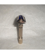 Gillette Fat Boy Razor TTO Adjustable Refurbished Replated Mirror Nickel... - $145.00