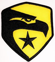 GI JOE Movie Yellow Eagle Unifrom 3.5&quot; Embroidered Patch - £7.05 GBP