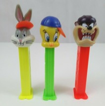 Lot of 3 Special Looney Tunes Pez Dispensers Bugs Bunny, Tazmanian Devil... - $9.69