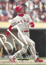 1995 Leaf Limited Bat Patrol Will Clark 11 Rangers - $1.25