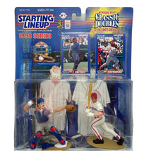 Starting Lineup Classic Doubles Figures Mike Piazza Ivan Rodriguez 1998 New - $9.72