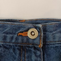 Denim 24/7 Women's Cotton Blue Front Zipper Pockets Denim Skirt Size H8 image 5