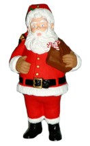 Hallmark Keepsake Christmas Santa Ornament 1996 Collectors Club Red Gree... - $6.88
