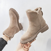 Ankle Snow Boots Women Winter Warm Fashion Designer Platform Boots Gladi... - £31.14 GBP