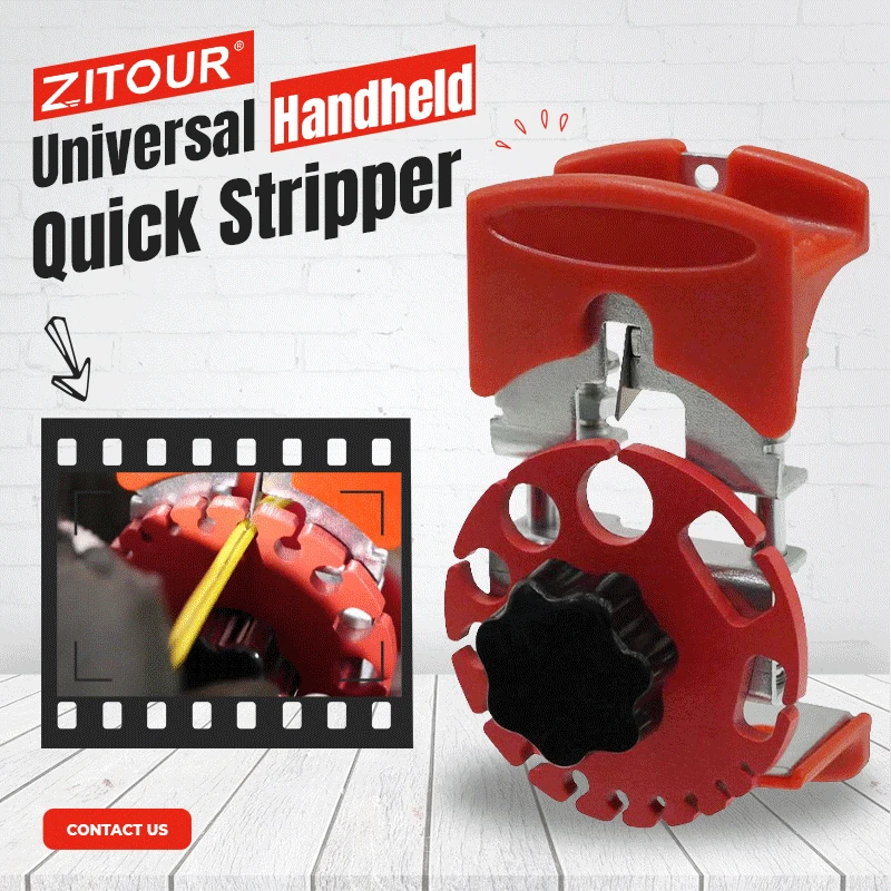 Zitour Universal Handheld Quick Stripper Electric Wire Demolisher Portable Strip - £202.11 GBP
