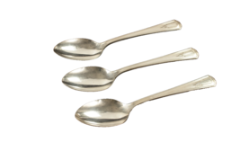 3 Teaspoons Shelton Silverplate Pattern 1935 Very Good Condition - $6.99
