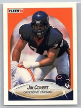 Fleer 1990 Jim Covert Chicago Bears #290b   VAR - £1.30 GBP