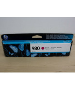 HP 980 Magenta Ink Cartridge D8J08A Genuine New for Enterprise X555, MFP... - £23.52 GBP