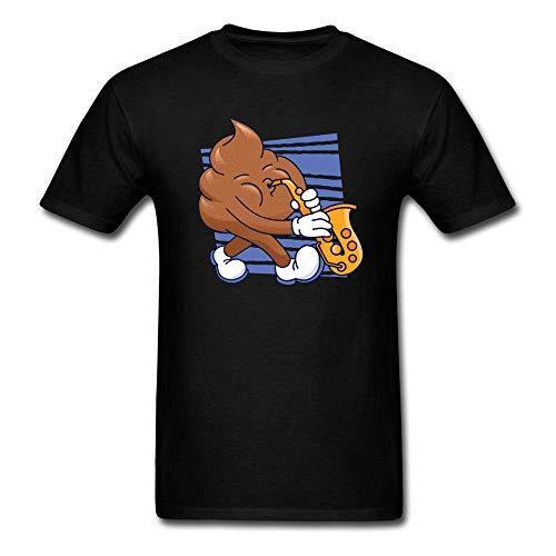 Express Your Love Gifts Sax Poop T-Shirt - $14.24
