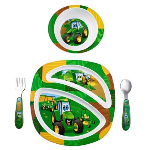 The First Years John Deere Plate Set-Microwavable - $26.50