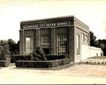 RPPC Glenwood City Water Works Building Glenwood Iowa IA UNP Postcard C9 - $13.51