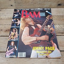 Bam Rock and Video _RARE_ 1985 Music Magazine Jimmy Page Metallica Led Zeppelin - £31.61 GBP