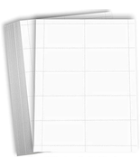 Blank Business Cards Card Stock Paper – White Mini Note Index Perforated... - $47.30 CAD