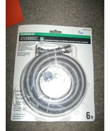NEW Everbilt 6ft Dishwasher Hose Line Connector Braided Nylon Kit # 1004-061-080
