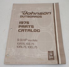 1975 Johnson Outboard Parts Catalog 9.9 HP - $16.98