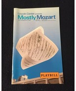 MOSTLY MOZART FESTIVAL - August 13, 2008 - Lincoln Center PLAYBILL - $12.29 CAD