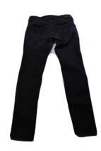 Hollister Womens Black denim Jeans High Rise Logo Stretch Size 30 2187 - £15.86 GBP