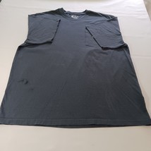 Carhartt K87 BLS NORTH BALDWIN UTILITIES Men Blue Cotton Short Sleeve T-Shirt XL image 14