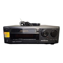 Sony SLV-AV100 Video Cassette Recorder VCR Integrated Amplifier 4 Head Hi-Fi - £89.37 GBP
