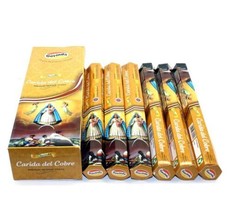 Govinda Incense Caridad Del Cobre 120 Incense Sticks,Masala Coated Incense Oshún - £10.87 GBP