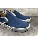 Alife Sneakers Men 12M Shoes Blue Canvas Slip On Skateboard Loafers Comfort - $365.00 MXN