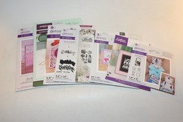 Lof of 8 Brand New NIP Crafting Stamps &amp; Die Photopolymer Kits - £18.59 GBP