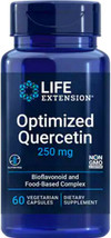 Optimized Quercetin Bioflavonoid 2 Bottles 250mg 120 Vege Capsule Life Extension - £25.22 GBP