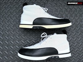 Air Jordan XII 12 Clave &#39;Taxi&#39; 2011 Men Size 9 White Black 510868-109 - £77.31 GBP