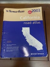 Thomas Guide California Road Atlas Spiral 2003 Rand McNally - £8.14 GBP